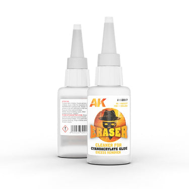 AK Interactive 12017 Eraser Cleaner for Cyanoacrylate